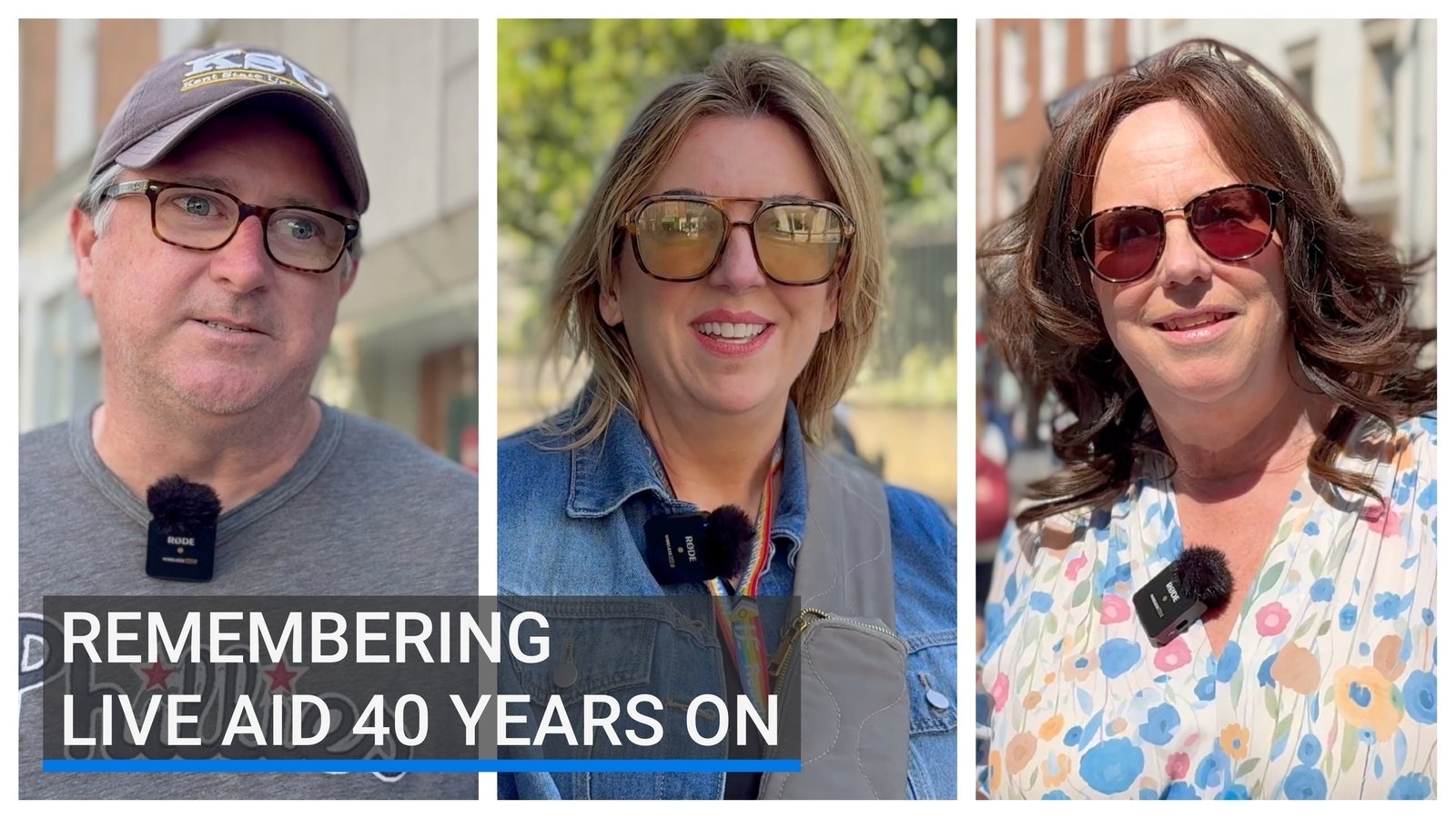 Watch: Remembering Live Aid 40 years on