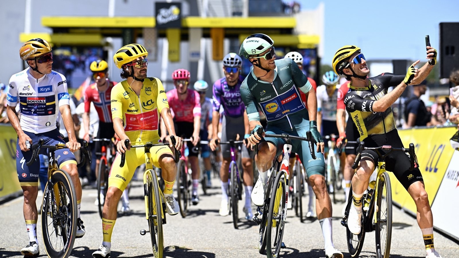 Ben Healy defends lead at Tour de France to retain yellow jersey