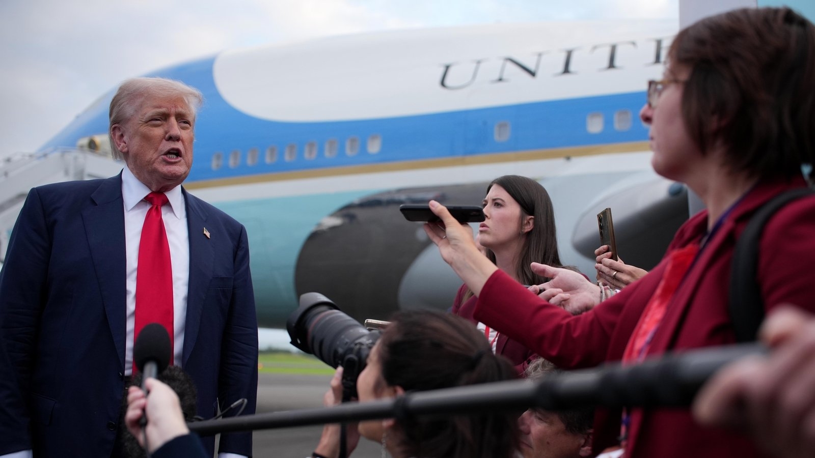 Trump's Scottish getaway: Trade talks, golfing and protests