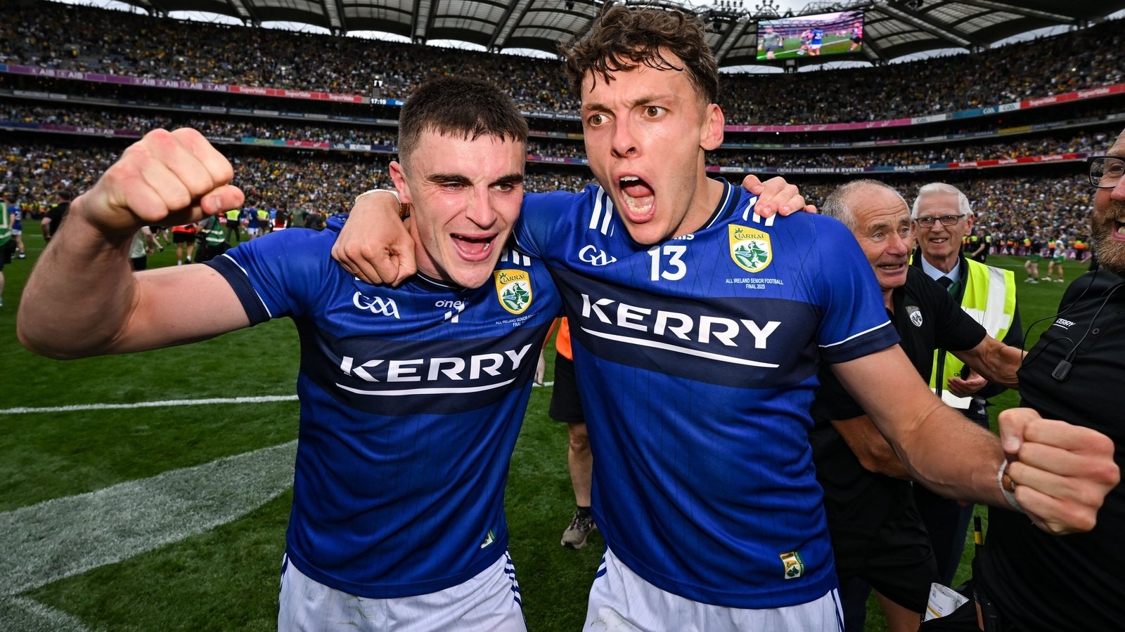 Swaggering Kerry sweep past Donegal to win 39th title