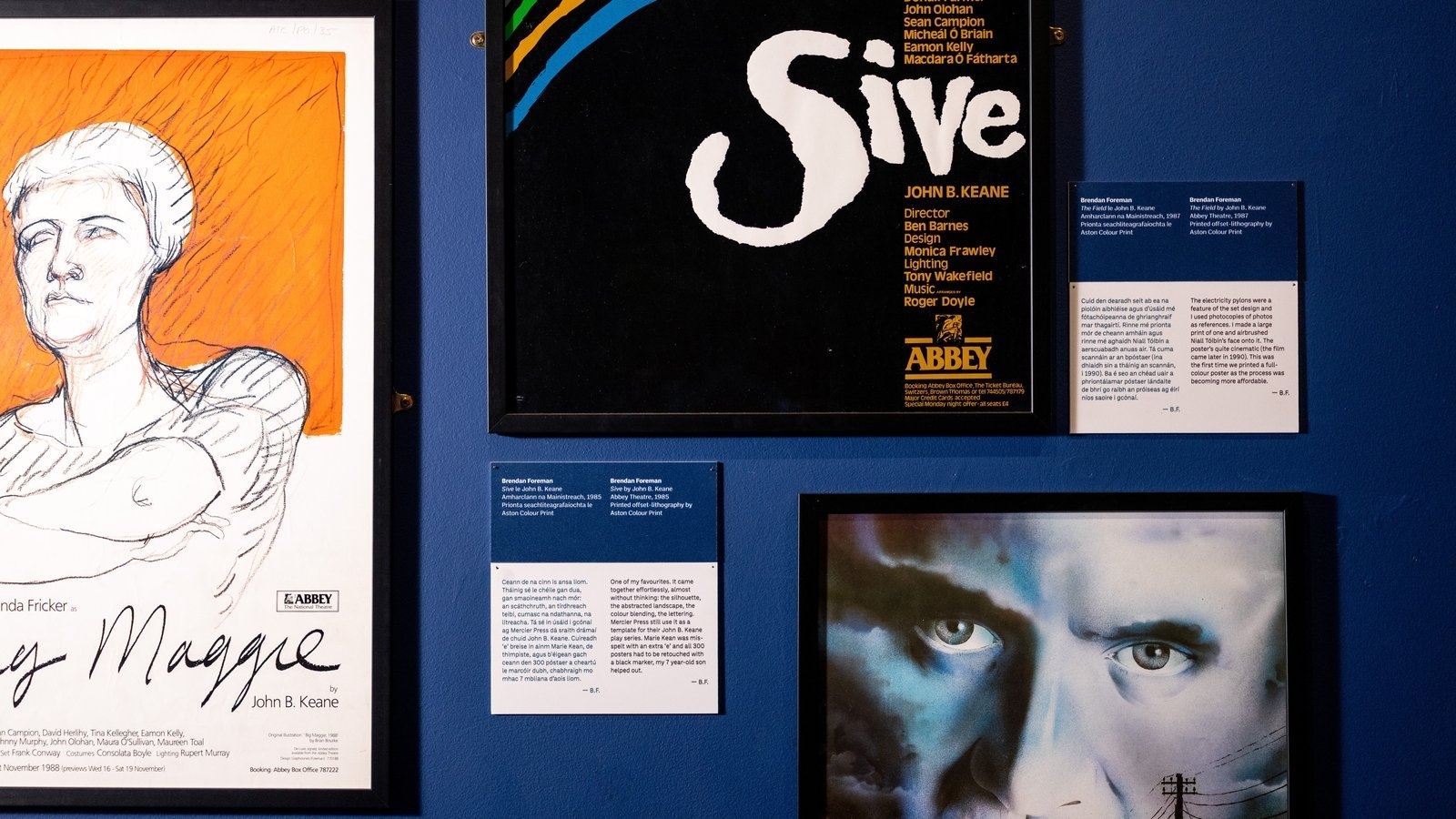Classic Abbey theatre posters take centre stage at new exhibition