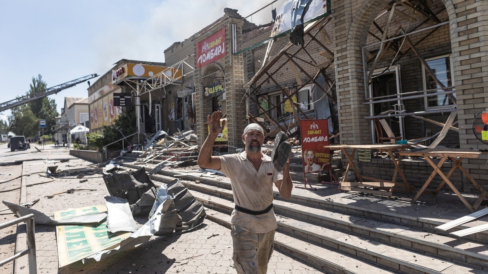 Ukraine says it hit Russian oil facilities, military airfield