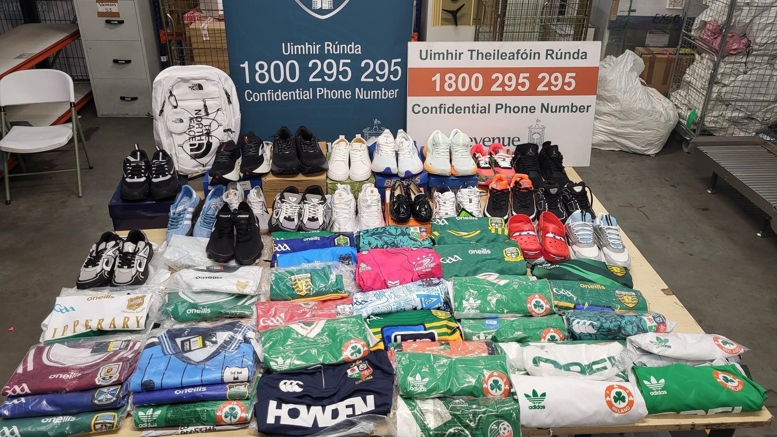 €325,000 worth of drugs, alcohol, counterfeit goods seized by Revenue