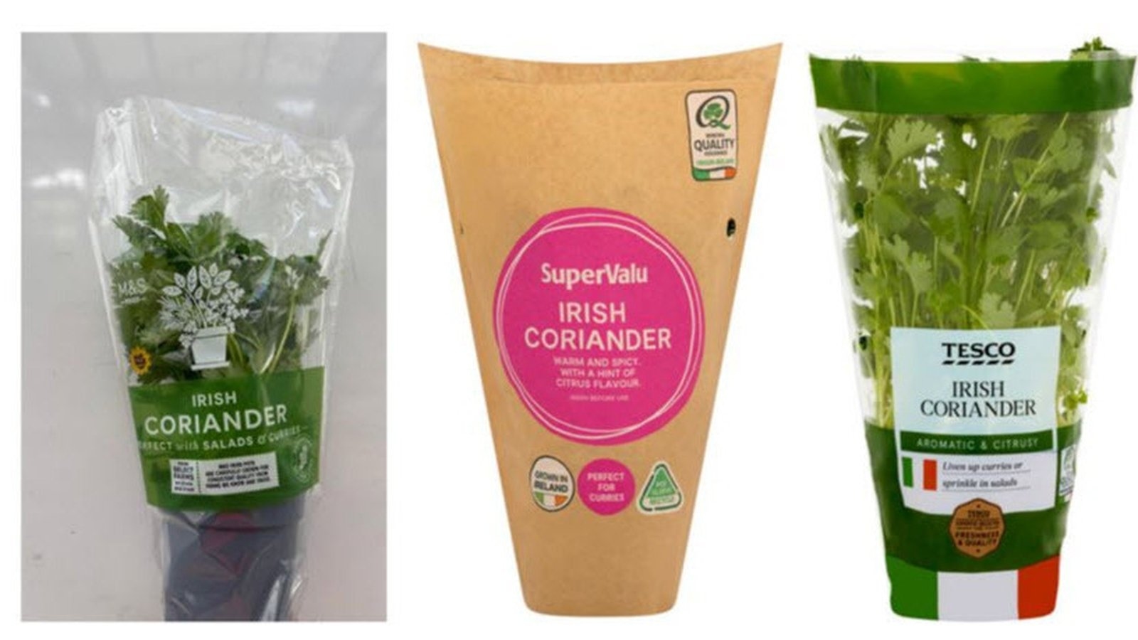 Coriander and hummus products recalled over listeria concerns