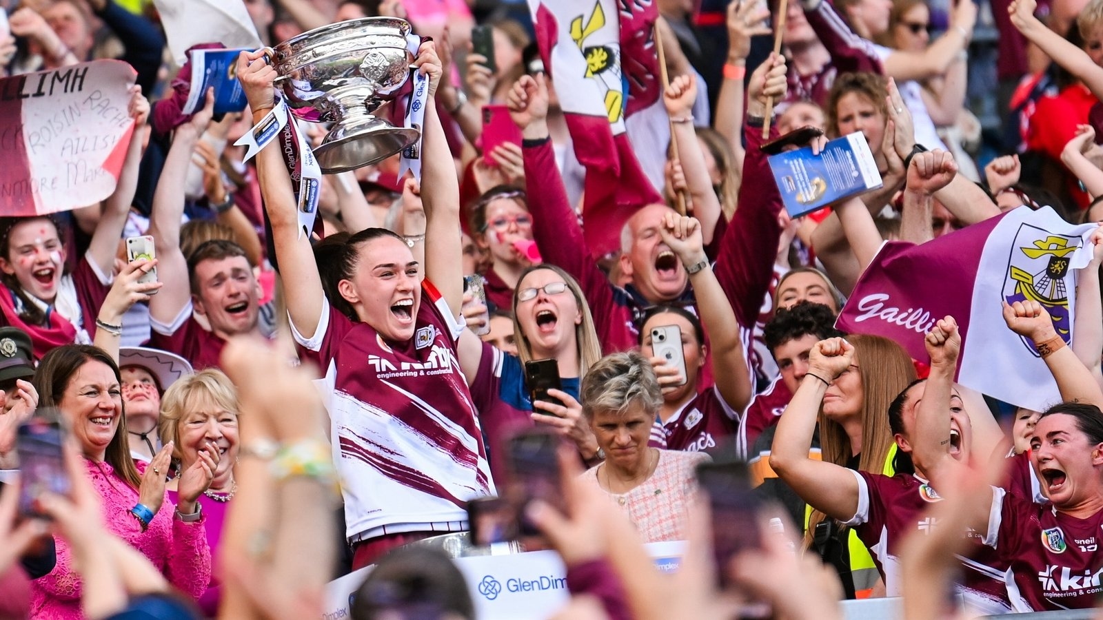 Carrie Dolan holds nerve to seal All-Ireland title for Galway in dramatic final win over Cork