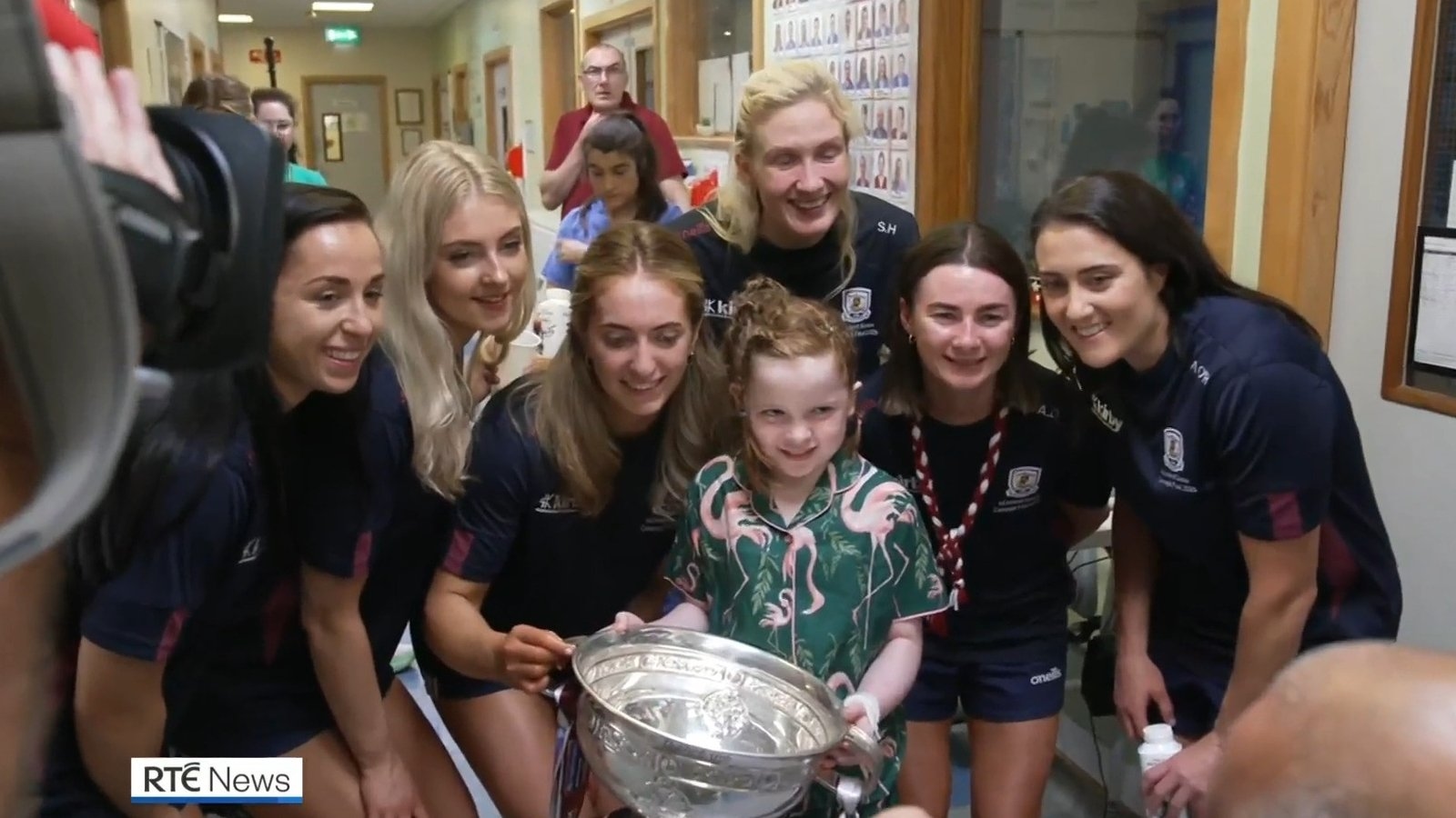 Humbling experience for Galway camogie squad at Temple Street Children's Hospital