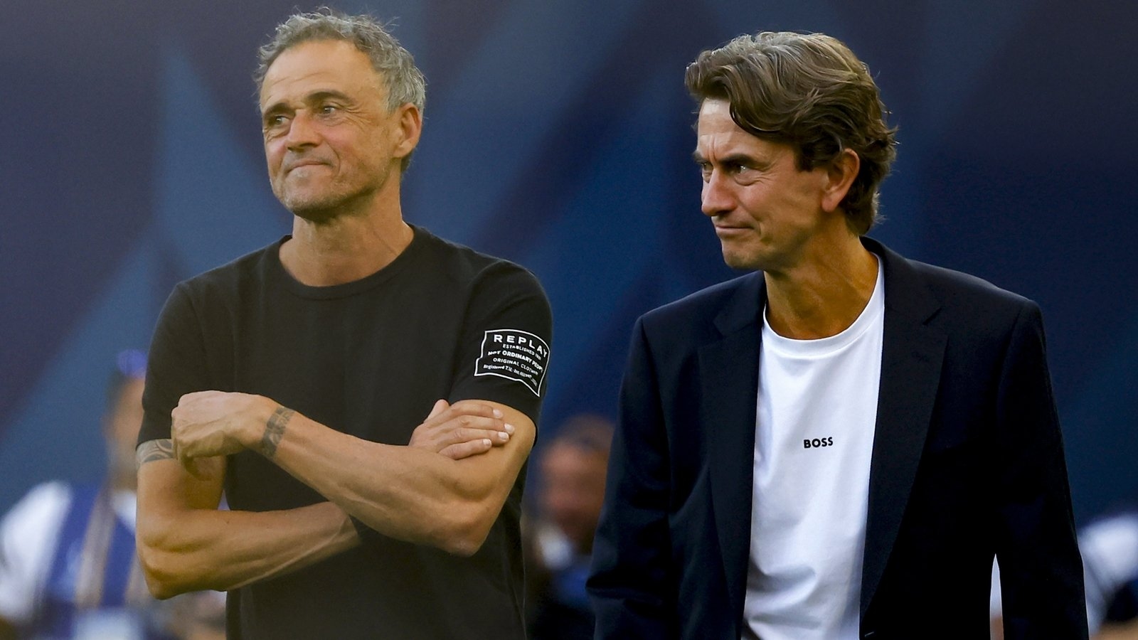 Thomas Frank proud in defeat as Luis Enrique thanks 'Lady Luck' for Super Cup fightback