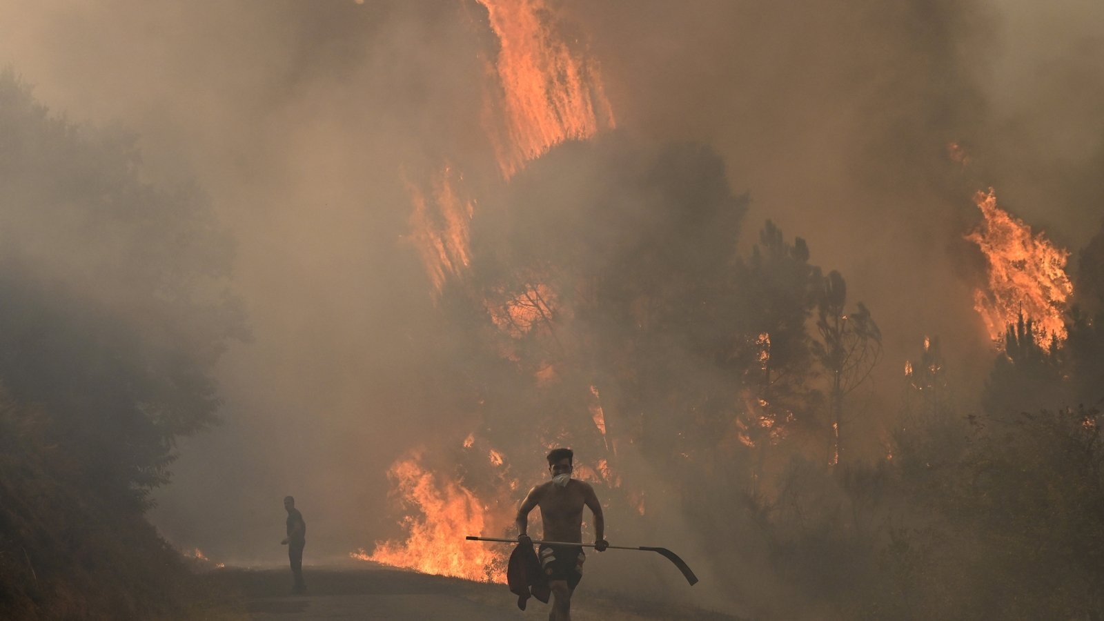 Third person dies in Spain wildfires, Greece fights blaze near city