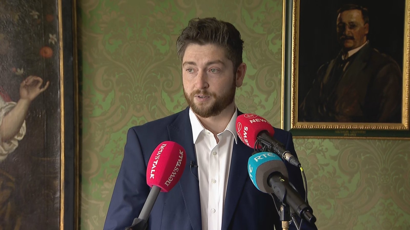 Presidential hopeful Gareth Sheridan says he has backing of two councils