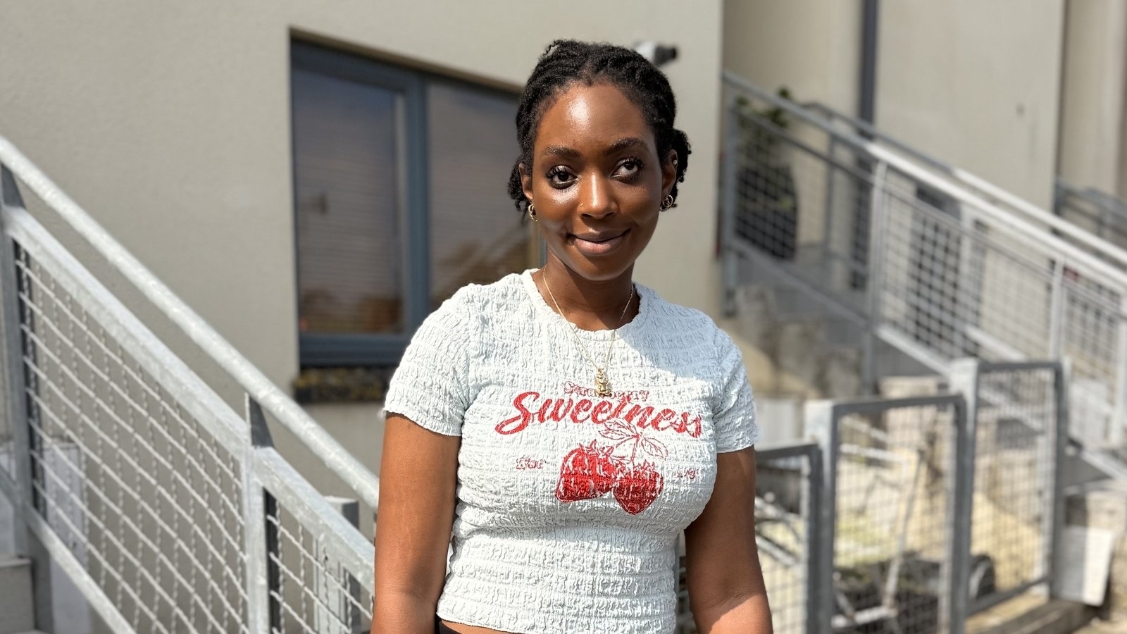 'Don't be afraid to ask for help' - blind student's advice