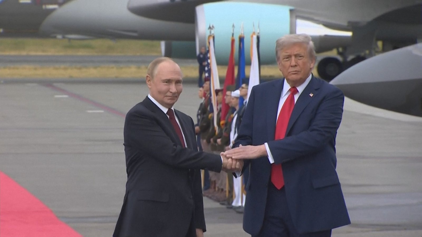 Trump says 'great progress' made in meeting with Putin