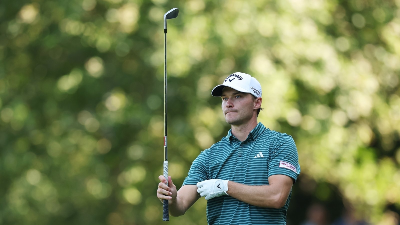 Home favourite Rasmus Hojgaard holds slender lead at the Danish Golf Championship