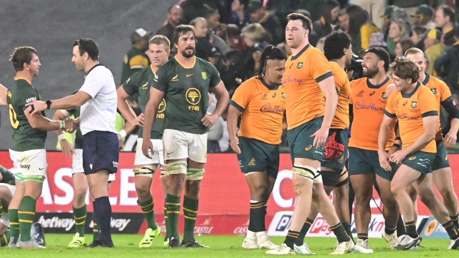 Furious Rassie Erasmus hints at change in plans for second Test against Australia