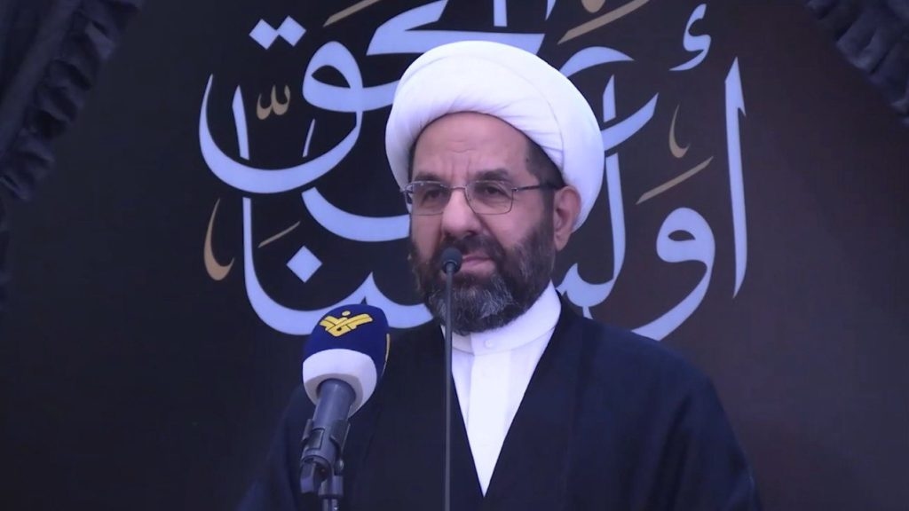 Sheikh Daamoush calls for adherence to resistance amid zionist entity's terrorism & aggression