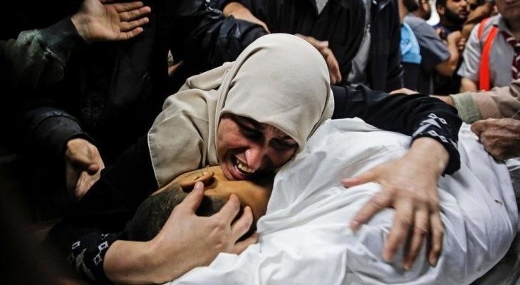 Palestinian Father, his four children martyred in Israeli airstrike on Their Tent in Khan Younis