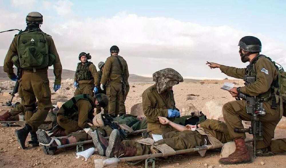 Israeli enemy army acknowledges death of soldier, injury of eight others in Gaza Strip since this morning