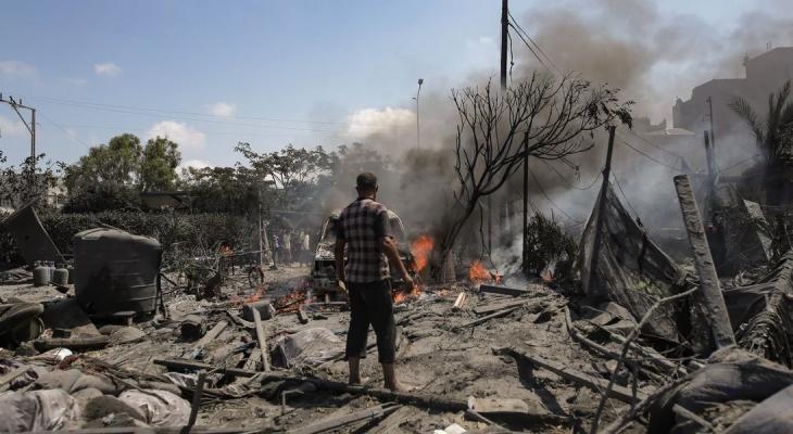 16 martyrs, injured in Zionist raids on Gaza Strip