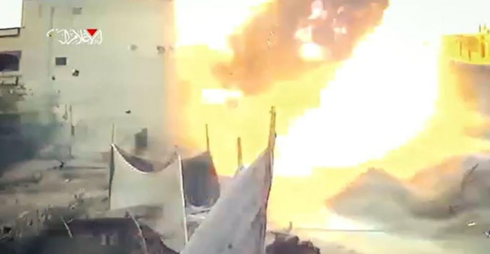 Al-Quds Brigades destroy Zionist military vehicle south of Khan Younis