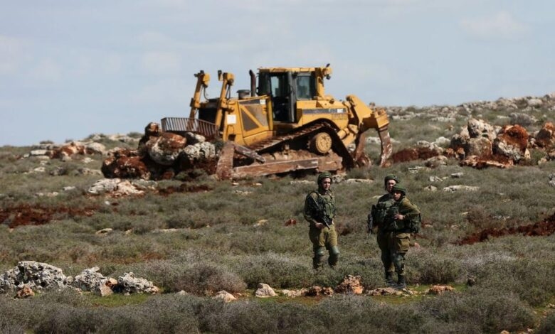 Zionist Enemy Demolishes Building in Marah Ma'alla, Agricultural Room in Nahalin, Bethlehem