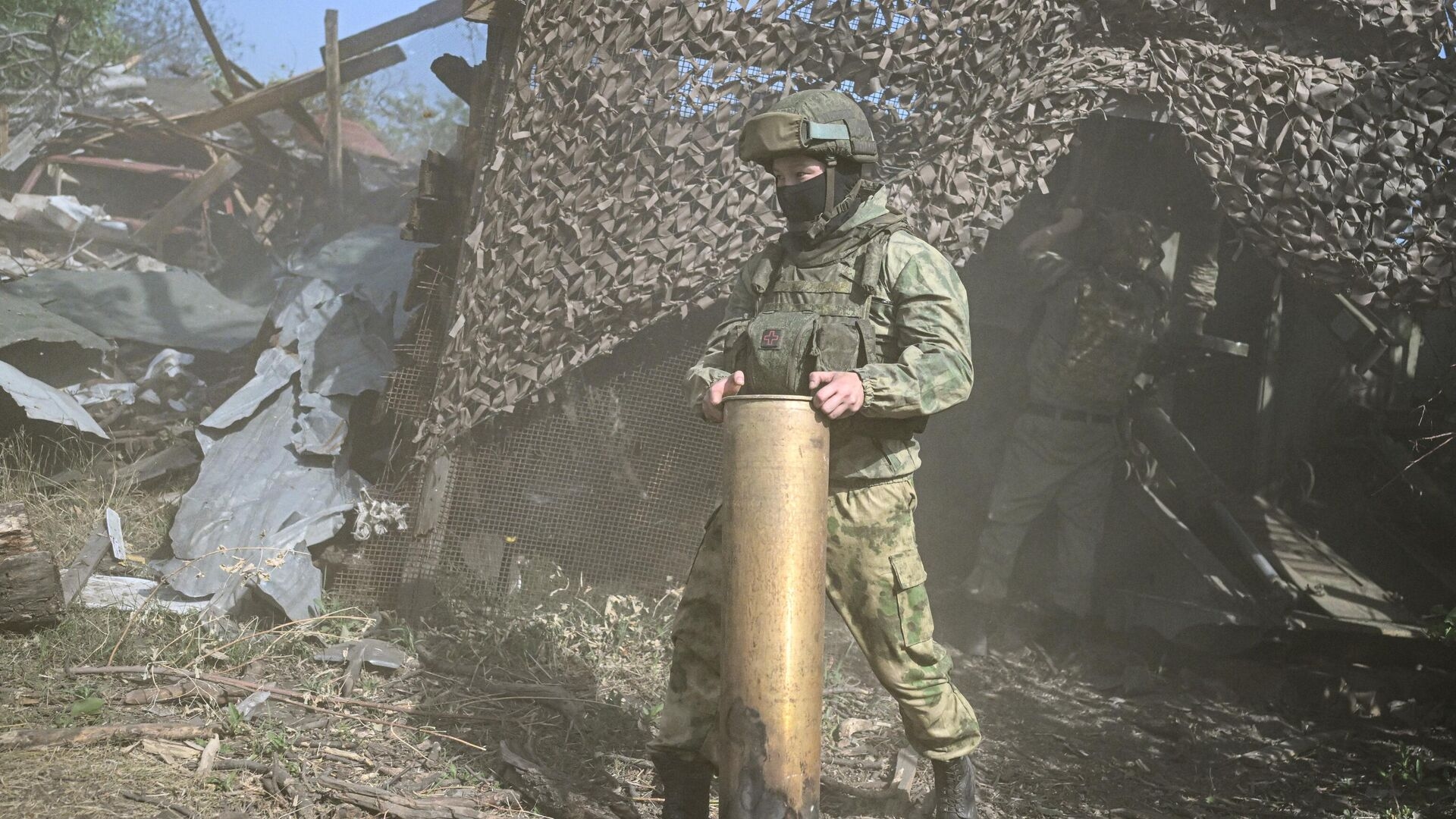 Russian Paratroopers Neutralize Foreign Mercenaries of Ukrainian Forces