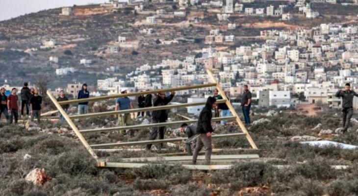 Settlers Establish New Outpost Near Arab Al-Malihaat