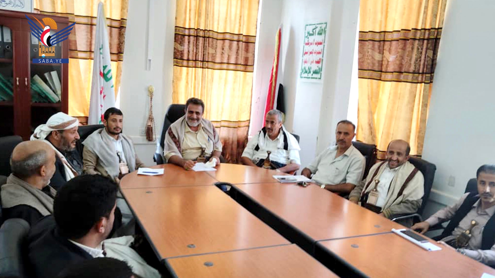 Discussing Progress of Agricultural Projects in Bayda Governorate