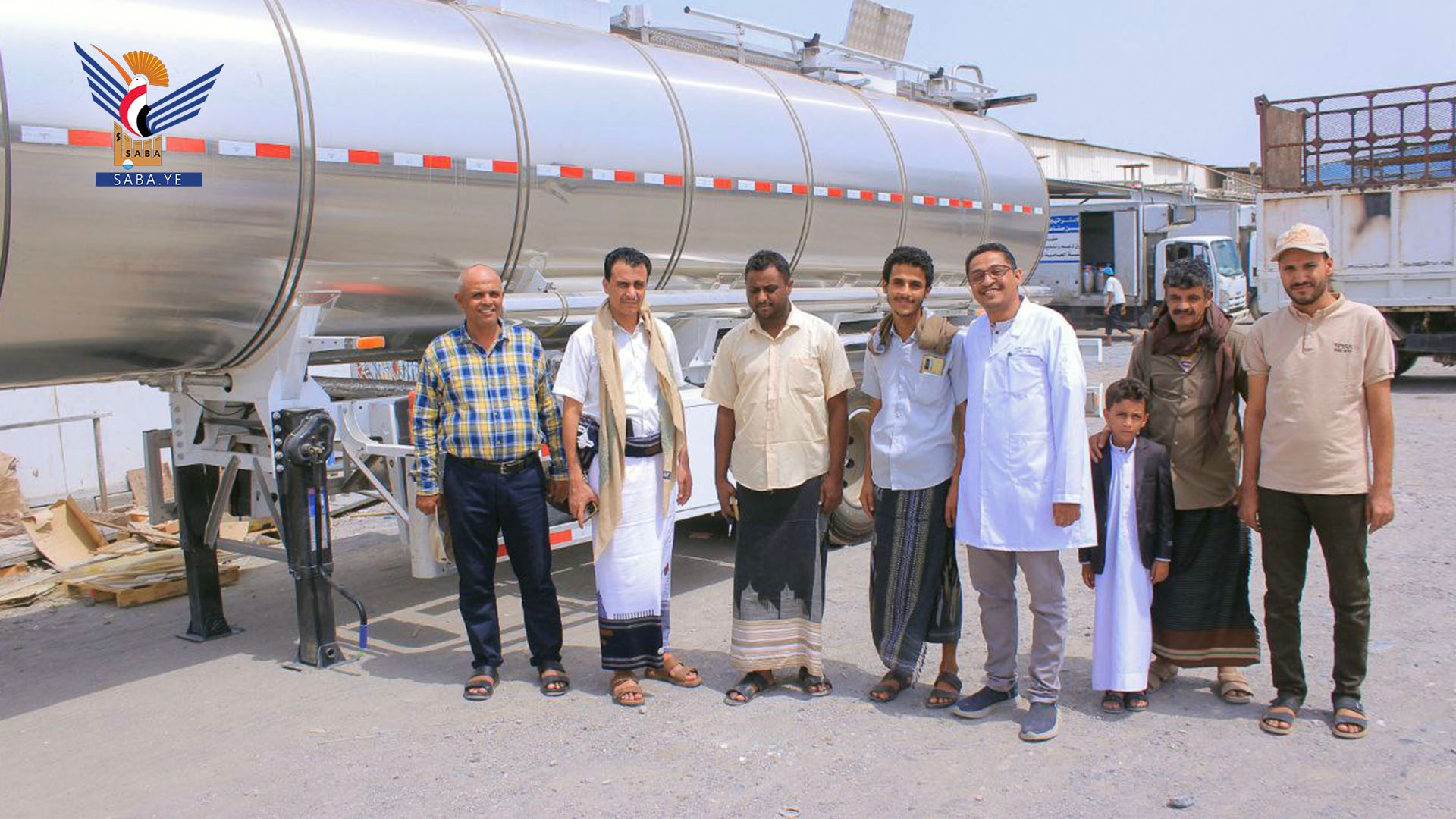 Hodeida launches milk transport tanker for dairy value chain