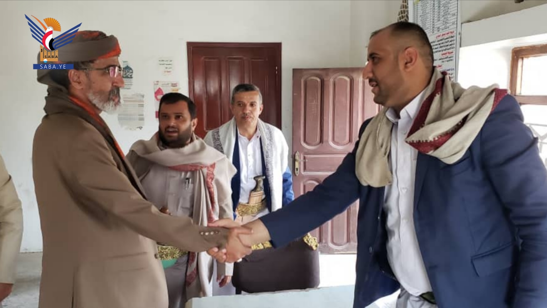 Inspection of job discipline in Ma'in District