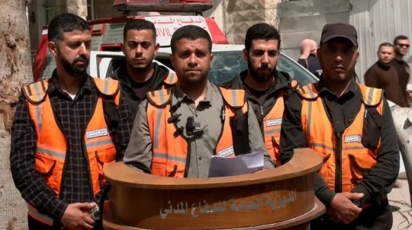 Gaza civil defense conducts 43 mission in 24 hours