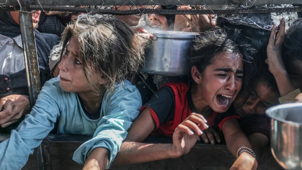 Gaza Government Media Office: "Enemy has allowed only 14% of required aid over 8 days"