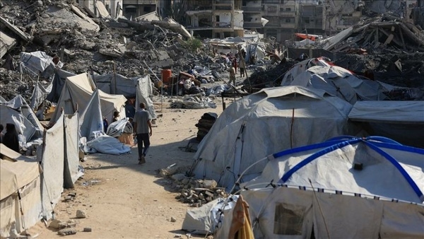 "Gaza Melts Under the Tents": Displaced Between Scorching Sun and Starvation Choking Life