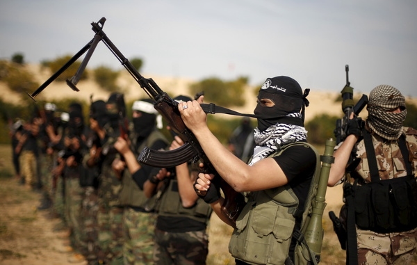 Al-Aqsa Martyrs Brigades shell Israeli troop, vehicle gathering East of Khan Yunis