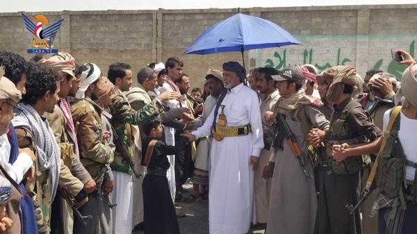Sana'a holds reception for Sheikh al-Zaidi after Saudi-backed mercenaries' detention