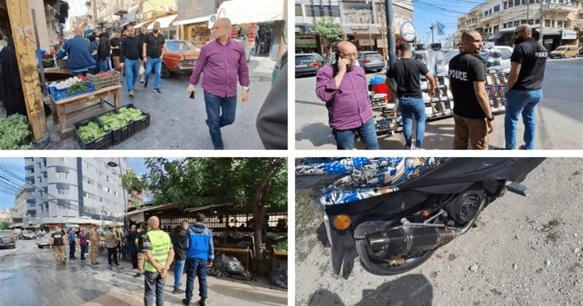 بلدية صيدا تواصل ملاحقة المخالفات في السوق التجاري وأحياء المدينة والكورنيش البحري وأيضا مخالفات الدراجات النارية