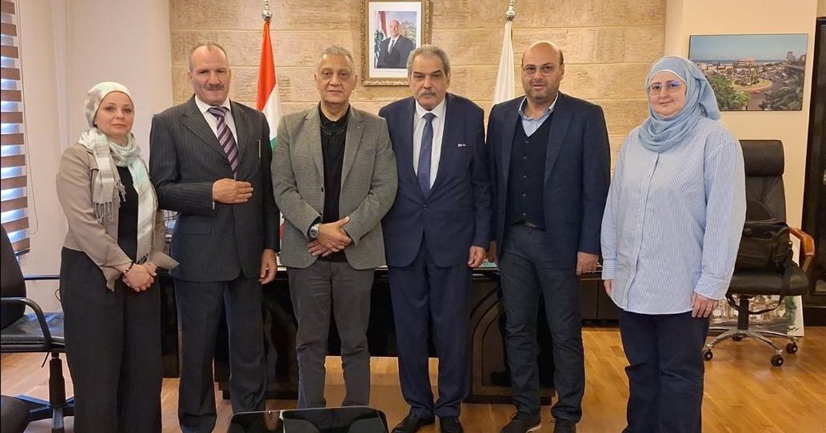 رئيس بلدية صيدا إستقبل د. مصطفى كمال وزير والبحث تناول شؤونا بيئية وقانونية حول معمل معالجة النفايات في صيدا