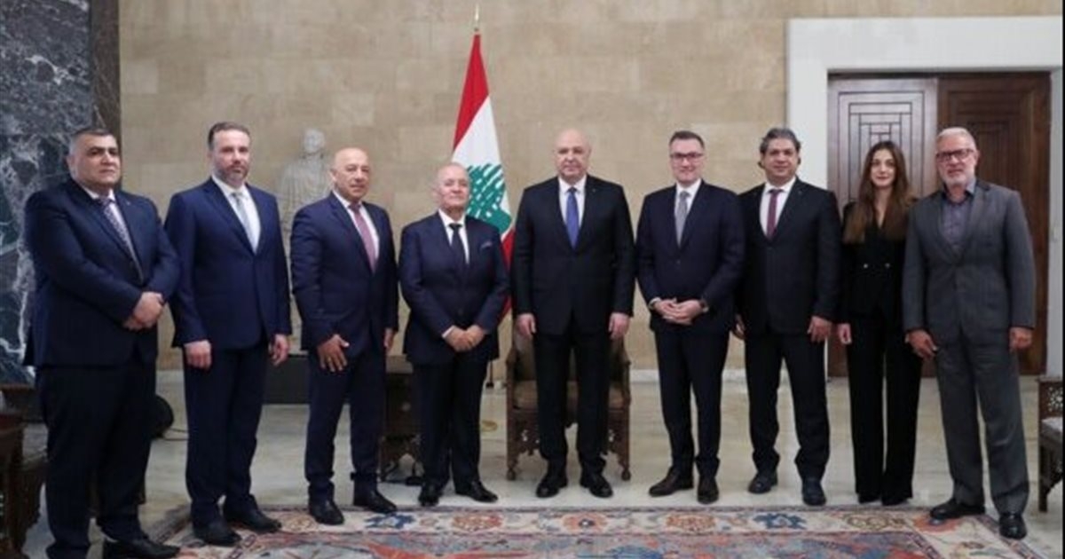الرئيس عون اكد ان لبنان بحاجة الى مغتربيه وعلى الدولة تأمين الاستقرار لتشجيعهم على الاستثمار