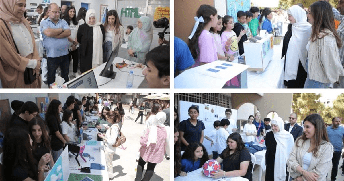 معرض التكنولوجيا 'TECH EXPO' في ثانوية رفيق الحريري: الشباب يبتكرون المستقبل