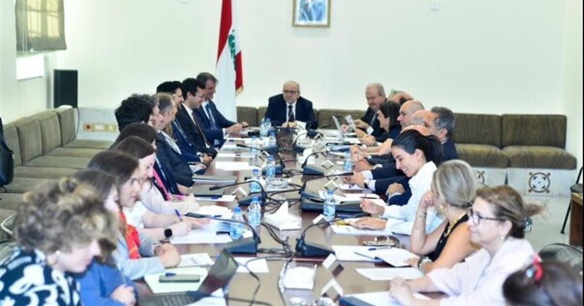 جابر كشف من السراي عن بيان مرتقب لصندوق النقد: هناك تقدم والمطلوب معالجة موضوع المصارف بسرعة