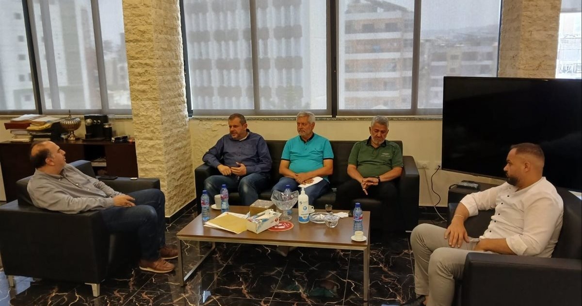 وفد من حزب الله عرض مع مدير عام مؤسسة مياه لبنان الجنوبي مشروع الصرف الصحي