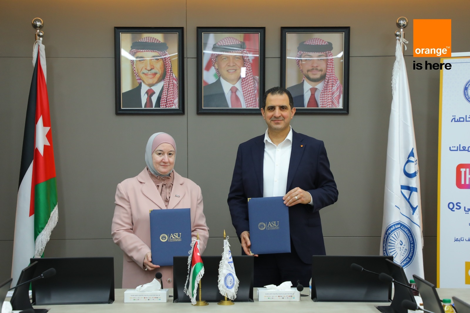 Orange Jordan has signed an agreement to supply computing equipment