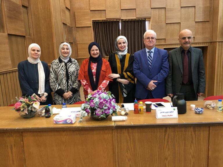 الطبيبة شهد المحيسن تنال درجة الماجستير في الصحة العامة من الجامعة الأردنية