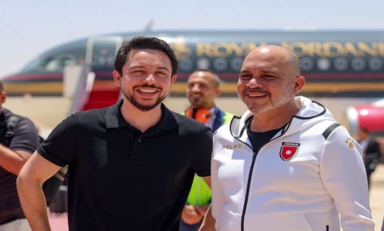 ولي العهد: كل الشكر للأمير علي لدعمه وجهوده بتأهل النشامى لكأس العالم