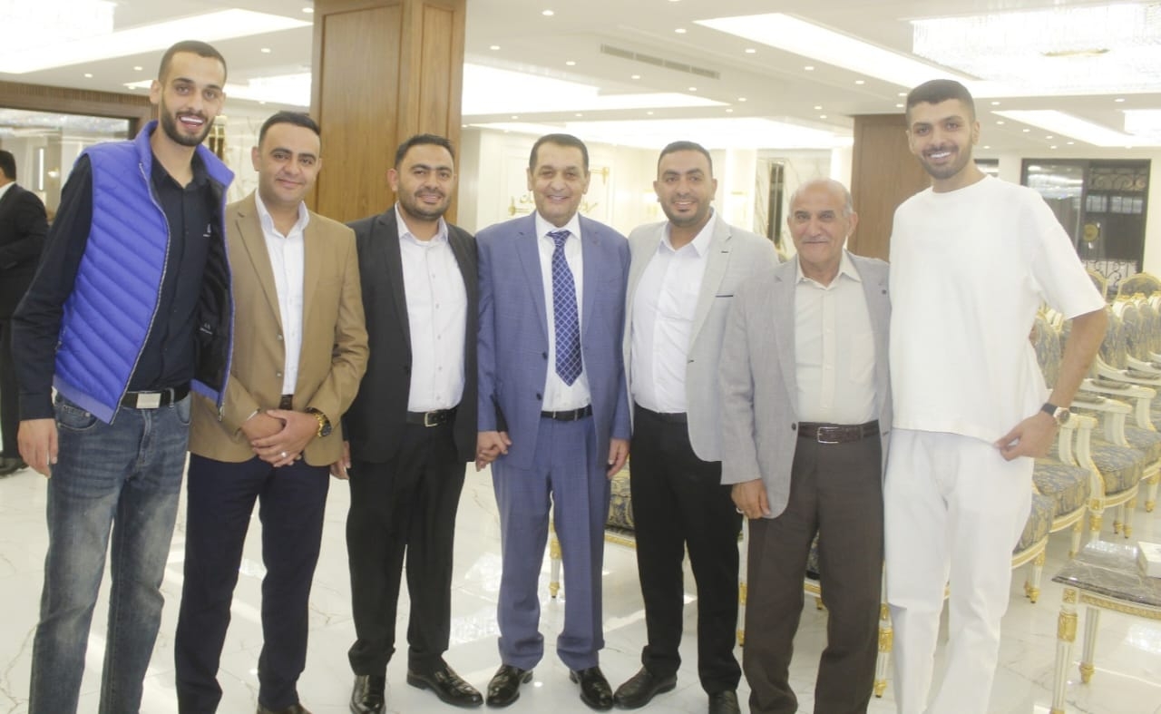 مروان الركيبات يستقبل المهنئين بقدوم حفيده شهم في ديوانه بمنطقة دابوق بعمان…