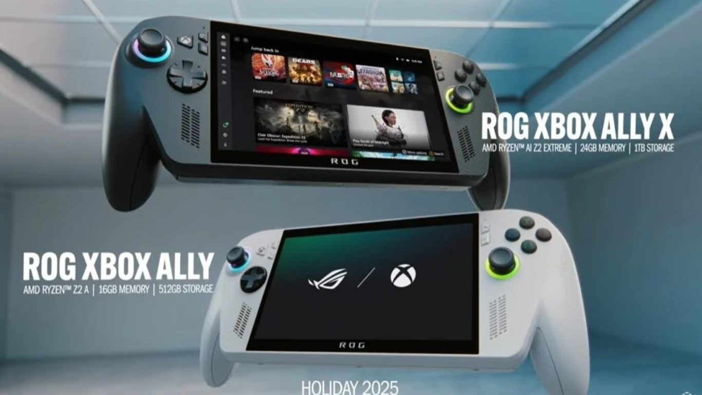 رسميًا: الإعلان عن أجهزة الألعاب المحمولة ROX Xbox Ally