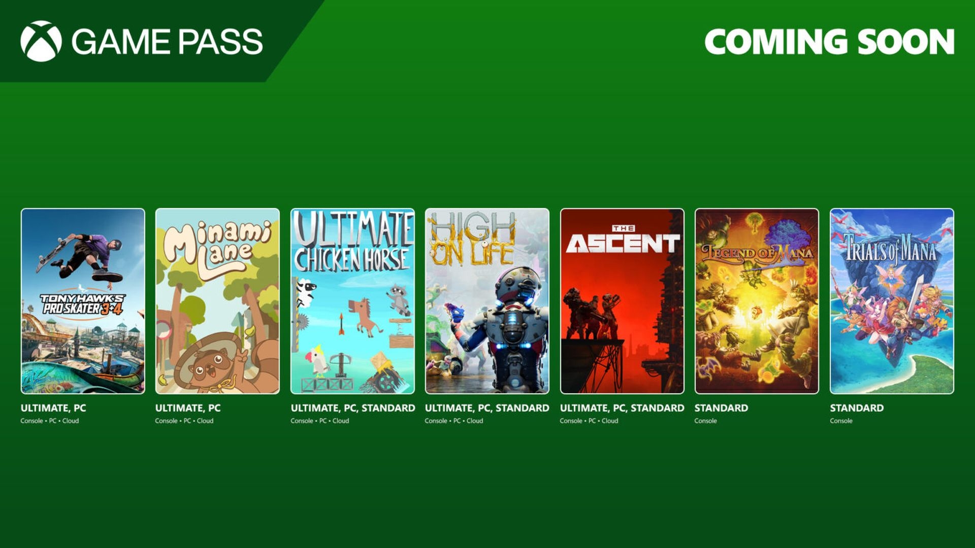 قائمة ألعاب Game Pass يوليو 2025