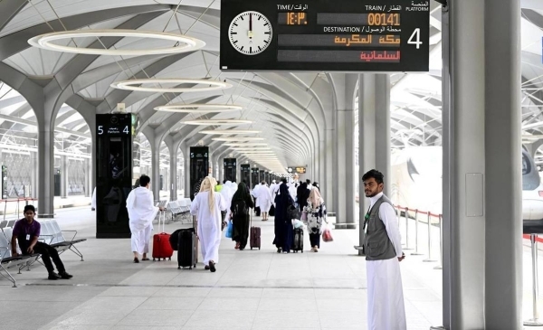 Haramain High-Speed Railway transports over 1.2 million passengers during Ramadan