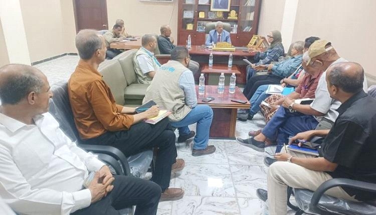 محافظ لحج يبحث مع اليونيسف توسيع التدخلات الإنسانية والتنموية في المحافظة
