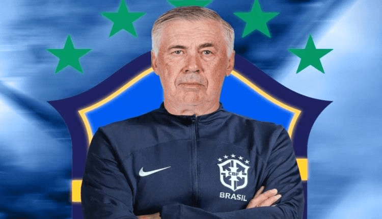 أول ظهور لأنشيلوتي مع منتخب البرازيل