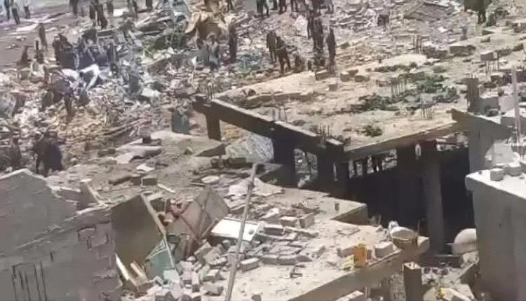 مقـ.ـتل 40 شخص وتدميـ.ـر عشرات المنازل جراء انفجـ.ـار مخـ.ـزن اسلـ.ـحة في صنعاء