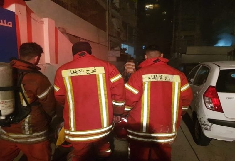 فرق الدفاع المدني اخمدت حريقا اندلع في خراج كفرتبنيت